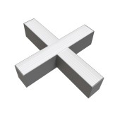 Optonica X csatlakozó az LN5381-hoz, 15W, ezüst - 4000K