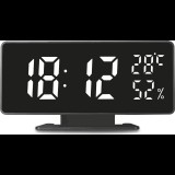 Óra ébresztővel és Hőmérő Funkcióval, GreenBlue, Higrométer, Fekete, GB395 (GB395)
