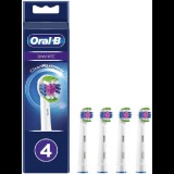 Oral-B EB18-4 3D Elektromos fogkefe pótfej - Fehér (4db) (10PO010434)