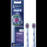 Oral-B EB18pRX 3D Elektromos fogkefe Pótfej - Fehér (2db) (EB18PRX 3DWHITE 2 SZT.)