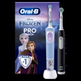 Oral-B Family Edition Pro Series 1 Black + Pro Kids 3+ Frozen elektromos fogkefe (10PO010420)
