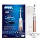 Oral-b Genius X 20100S RoseGold Elektromos Fogkefe (Sensi Ultrathin fejjel, prémium pótfejtartóval) (10PO010247)