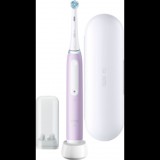 Oral-B iO Series 4 Elektromos Fogkefe Lila Útitokkal (4 mit Reiseetui Lave)