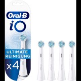 Oral-B iO Ultimate Clean Elektromos fogkefe Pótfej - Fehér (4db) (4210201319818)