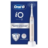 Oral-B iO2 elektromos fogkefe Calm Pink, világos rózsaszín