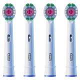 Oral-B Pro 3D Elektromos fogkefe Pótfej - Fehér (4db) (860960)