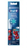 Oral-B Pro Kids fogkefefej 4db, pókember (10PO010449)