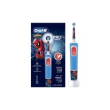 Oral-B Vitality Pro Kids Spiderman Elektromos fogkefe - Kék/Piros (VITALITY PRO SPIDERMAN)