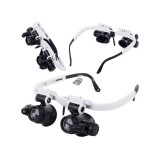 Órásmester nagyító szemüveg javítás 8x 23x led