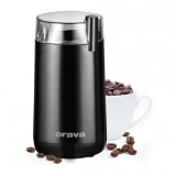 Orava Orva KM-803, 180 W, 45 g, 85 dB, Fekete-Átlátszó, Kávédaráló