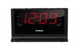 Orava RBD-612, 0.5 W, FM, LED, Fekete, Rádiós Ébresztőóra