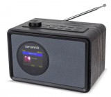 Orava RR-30I, 3.8 W, DAB, DAB+, FM, Bluetooth, WIFI, Fekete, Internet Rádió