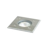 ORBU SQ 10 süllyesztett lámpa rozsdamentes acél 230V LED GU10 15W IP67