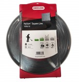 Oregon Nylium fűkaszadamil szögletes 2,4mm  60m - aluminium részecskés