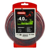 Oregon Terramax fűkaszadamil csavart 4mm 26m - kopolimer