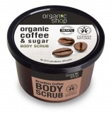 Organic Shop Bőrmegújító cukros testradír - Brazil Kávé 250 ml