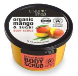 Organic Shop Bőrmegújító cukros testradír - Kenyai Mangó 250 ml