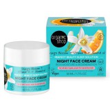 Organic Shop Éjszakai arckrém narancsvirággal E-vitaminnal és mandulaolajjal 50ml