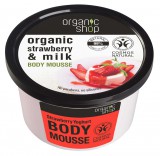 Organic Shop Epres yoghurt test mousse 250 ml