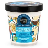 Organic Shop Hidratáló testápoló mousse Kókuszos Panna cotta 450ml