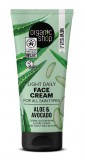 Organic Shop Könnyű arckrém aloe verával és avokádóval 50 ml