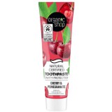 Organic Shop Minősített szuvasodás elleni fogkrém cseresznyével és gránátalmával 100g