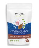 Organiqa Bio Vegán Csokoládé-Maca Fehérje Mix 400 g