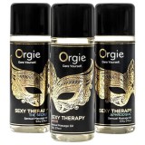Orgie Sexy Therapy - érzéki masszázsolaj szett (3x30ml)