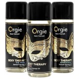 Orgie Sexy Therapy - érzéki masszázsolaj szett (3x30ml)