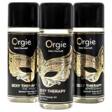 Orgie Sexy Therapy - érzéki masszázsolaj szett (3x30ml)