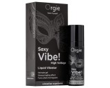 Orgie Sexy Vibe High Voltage - unisex folyékony vibrátor (15ml)