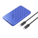 Orico 2.5&#039; HDD / SSD Enclosure, 6 Gbps, USB-C 3.1 Gen1 (Blue)