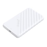 Orico 2.5' HDD / SSD Enclosure, 6 Gbps, USB-C 3.1 Gen1 (White)