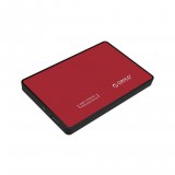 ORICO 2.5" SATA3 USB3.0 Piros (2588US3-V1-RD-BP) - HDD Dokkoló