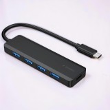 ORICO Kompakt Gembird UHB-CM-U3P4P-01 USB-C Hub 4 portos USB 3.1