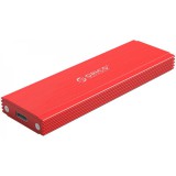 Orico M.2 NVMe külső SSD ház piros (PRM2-C3-RD-BP) (PRM2-C3-RD-BP) - HDD Dokkoló