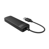 Orico USB2.0 Hub Black ORICO-FL02-BK-BP