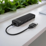 Orico USB2.0 Hub-port FL02-BK fekete