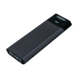 Origin Storage OSEC1TBNVME1000 GB, USB Type-C, alumínium-szürke külső SSD