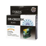 Orink LC223XL utángyártott Brother tintapatron fekete (BROLC223XLBK) (BROLC223XLBK) - Nyomtató Patron