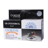 Orink PGI550XL utángyártott Canon tintapatron fekete (CAOPGI550XLBK) (CAOPGI550XLBK) - Nyomtató Patron