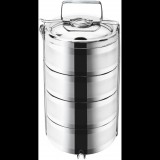 Orion Termo rozsdamentes acél ételhordó négyrészes, 16 cm (120959)