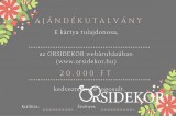 OrsiDekor Ajándékutalvány - Online