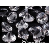OrsiDekor Dekor gyémánt áttetsző - nagy - 18 mm