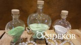 OrsiDekor Esküvői homokszertartás szett - szív üveg