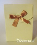 OrsiDekor Köszönetajándék-doboz cukrozott mandulával, csokiszívvel