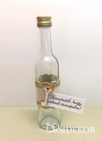OrsiDekor Pálinkás üveg (üresen) egyedi díszítéssel