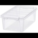 Orthex Classic tárolódoboz, fehér csatok, 3,6 l (7332462084865)