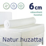 Ortho-Sleepy Memory topper fedőmatrac, Antiallergén huzattal, 6cm magas, 90x200cm
