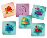 Őrült kacsák kártyajáték - Taktikai kártyajáték - Crazy Ducks - Djeco